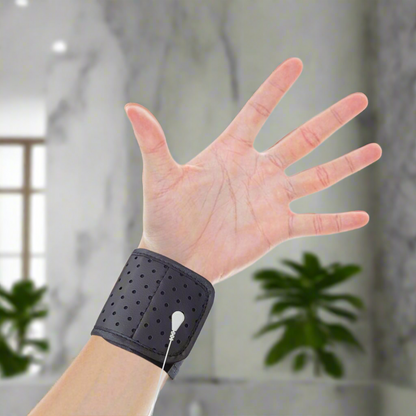 PU Leather Grounding Wristband