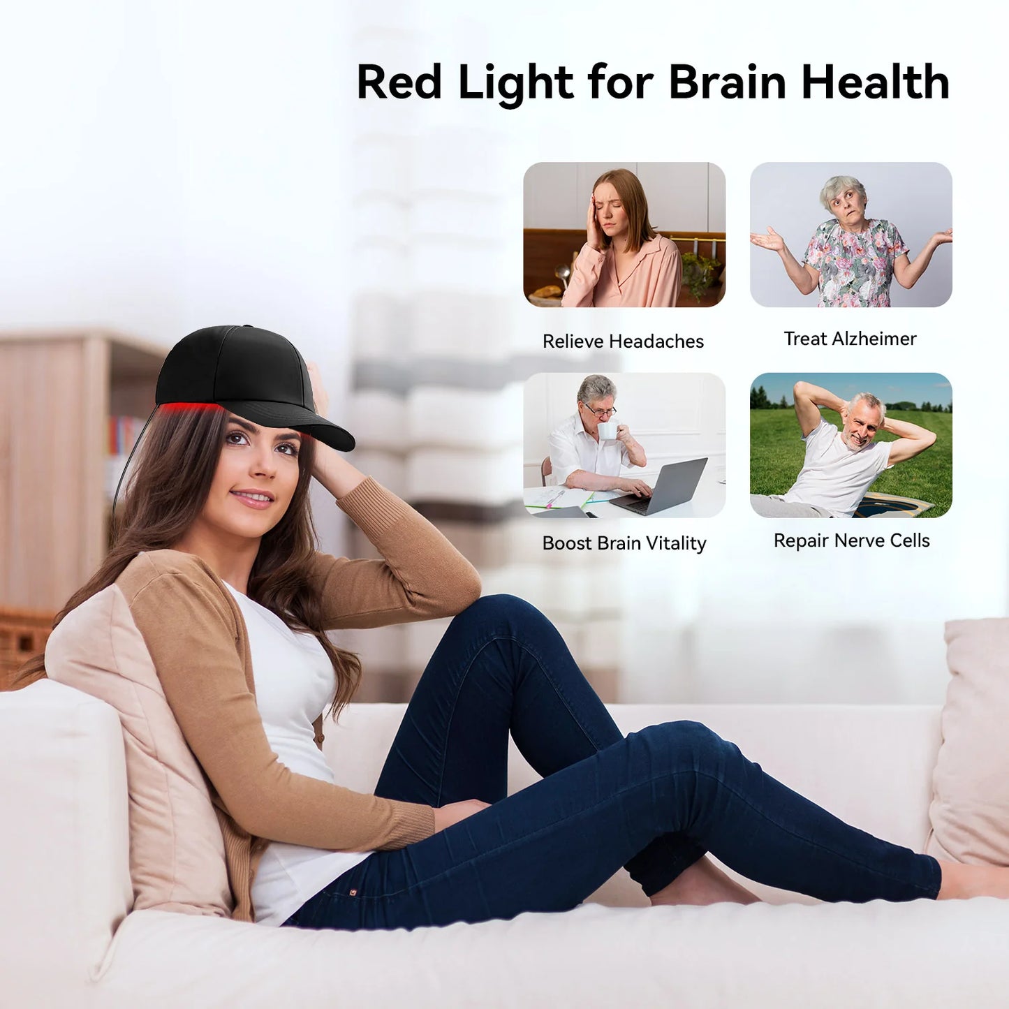 Red Light Therapy Hat